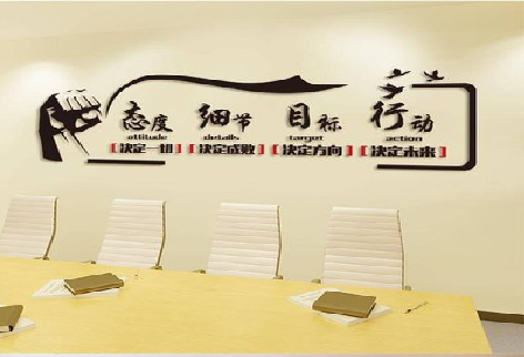 会理企业文化墙主要展示什么？