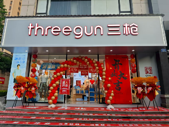 会理三枪连锁店装修