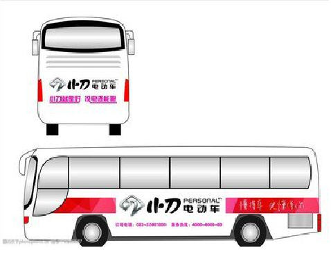 会理公交车身贴如何完美贴合？