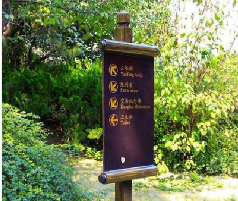 会理标识牌与环境之间有什么关系？